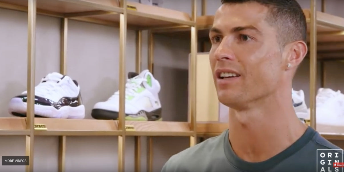 Cristiano Ronaldo Goes Sneaker Shopping With Complex Bumpy Pitch