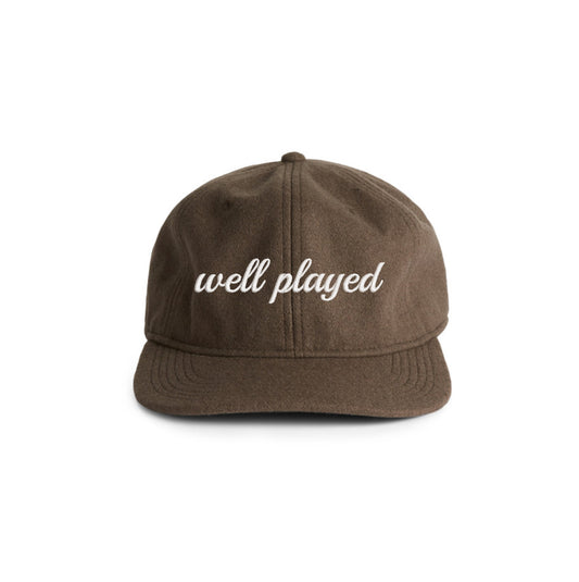 Well Played Unstructured Six Panel Hat